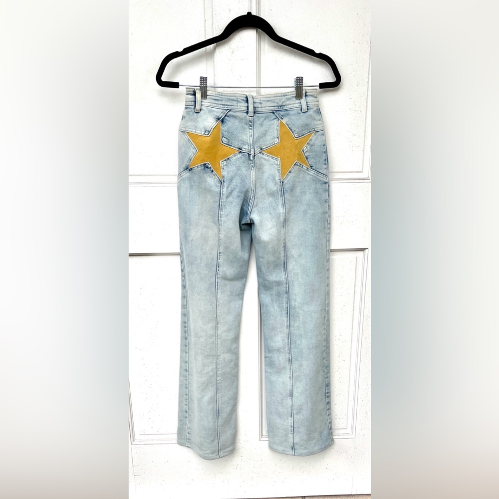 Free people Women's Light blue Jeans Star